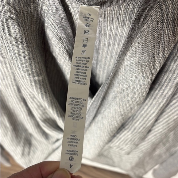 lululemon athletica Charcoal Drape Cardigan - Picture 2 of 4